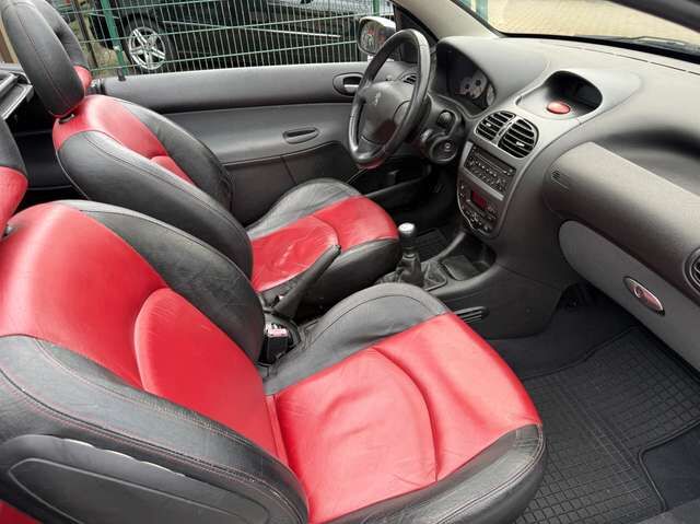 Peugeot 206 CC 110 *2.Hand*HU neu*Leder*Klimaautom.*GJ-Reifen*