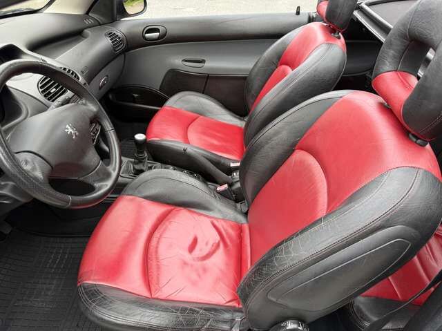 Peugeot 206 CC 110 *2.Hand*HU neu*Leder*Klimaautom.*GJ-Reifen*