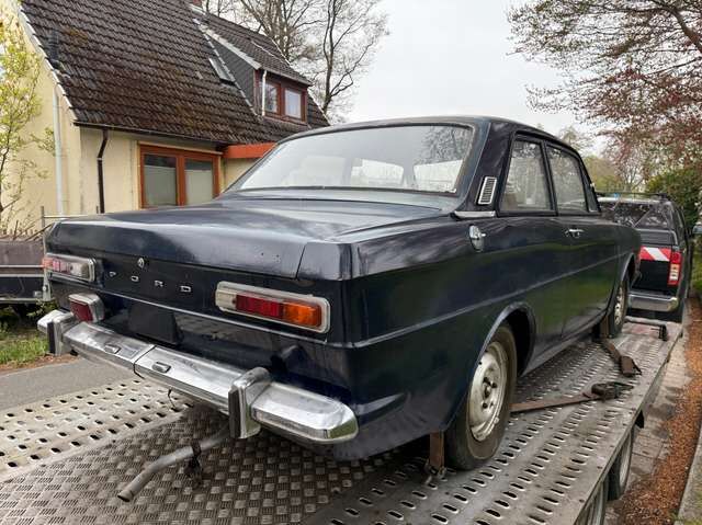 Ford Taunus 15M P6 *zum Aufarbeiten*original Pappbrief*