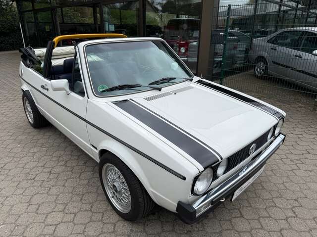 VW Golf Cabriolet Golf I Cabrio*HU 9/2027*Chrom*BBS*Stoffverdeck*SHZ
