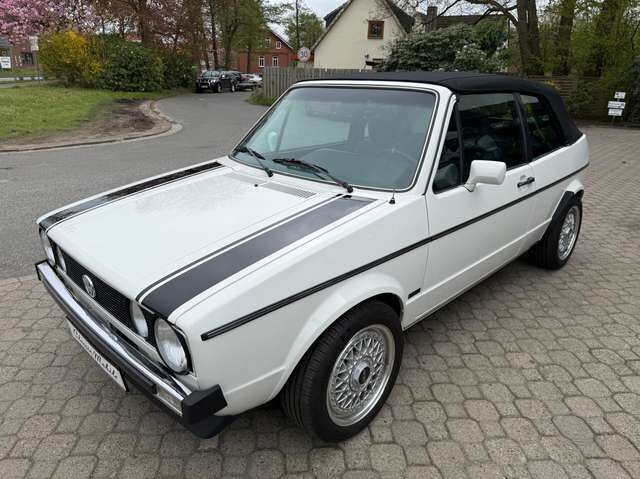 VW Golf Cabriolet Golf I Cabrio*HU 9/2027*Chrom*BBS*Stoffverdeck*SHZ