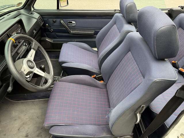 VW Golf Cabriolet Golf I Cabrio*HU 9/2027*Chrom*BBS*Stoffverdeck*SHZ