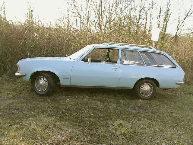 Opel Rekord D 1700 Caravan Chrom