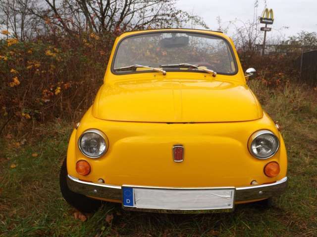 Fiat 500 F Cabriolet-Einzelstück & wohl besser als neu