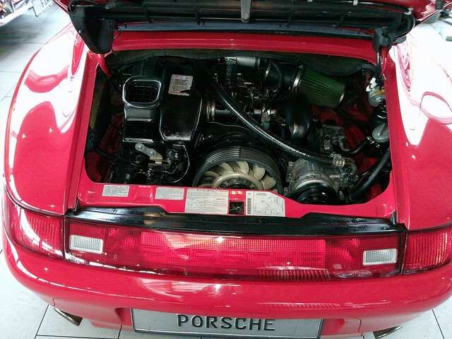 Porsche 993 Carrera 2 Cabriolet-in original Indischrot !