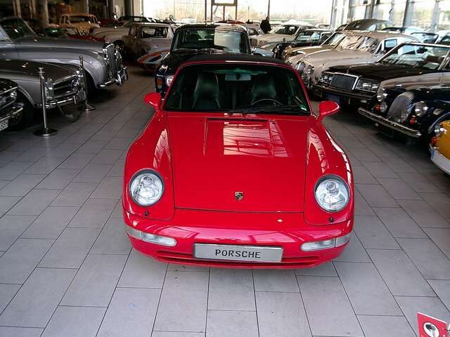 Porsche 993 Carrera 2 Cabriolet-in original Indischrot !