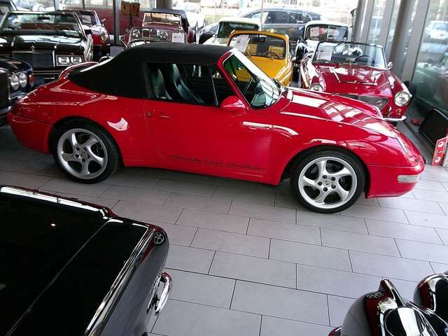 Porsche 993 Carrera 2 Cabriolet-in original Indischrot !