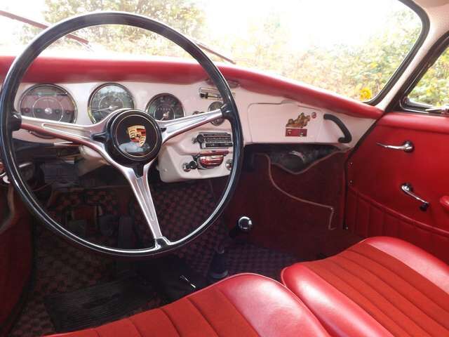 Porsche 356 C 1600 -die weiße Maus, diesmal als Coupé!