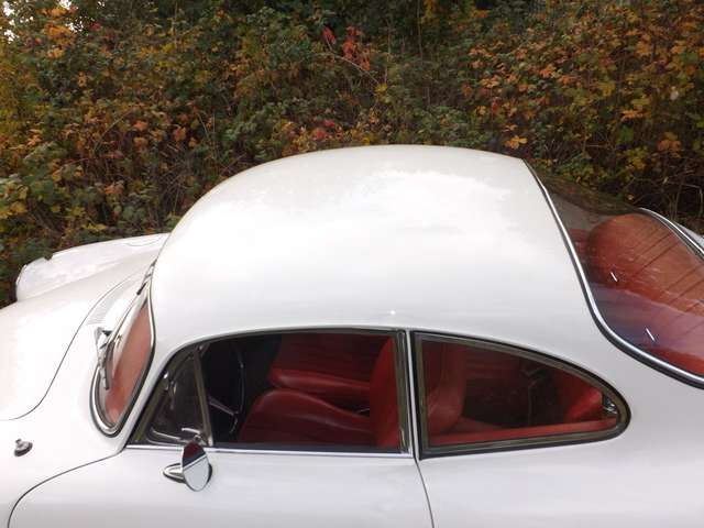 Porsche 356 C 1600 -die weiße Maus, diesmal als Coupé!