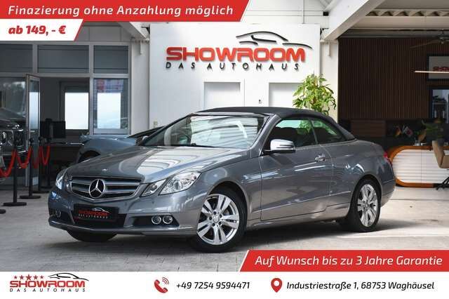 MERCEDES-BENZ E200 Cabrio CGI Airscarf Aircap Leder Sportfahr Vorschau für Listenansicht