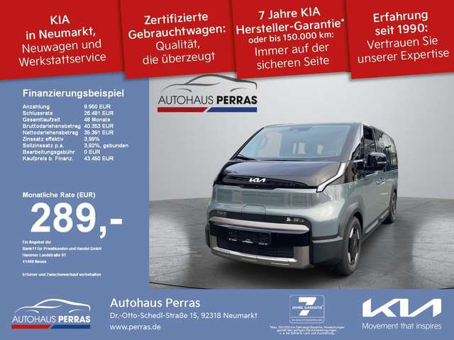 Kia PV5 Passenger Elite 71.2 KWh Power-, Smart-, Comf.paket, Allwett