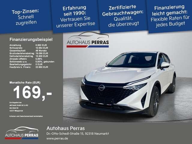 Nissan Qashqai 1.3 DIG-T MHEV Acenta Navi ,Sitzheizung ACC+LED+Ka