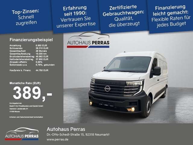 Nissan  Interstar EV L2H2 3.5t FWD N-Connecta,Winterpk. Ko