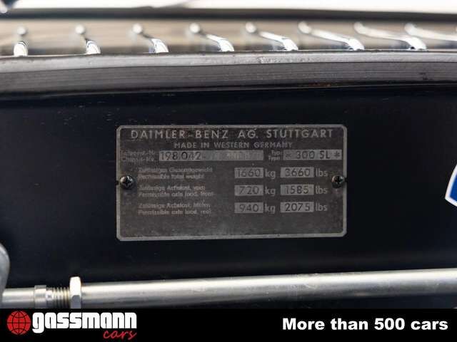Mercedes-Benz SL 300 Roadster mit Hardtop W198