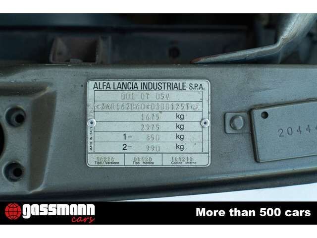 Alfa Romeo 75 3.0 V6 - Tipo 162B6