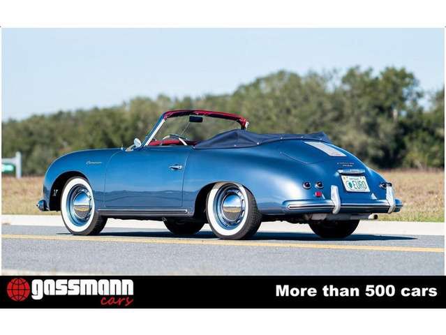 Porsche 356 A European Cabriolet, Continental