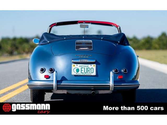 Porsche 356 A European Cabriolet, Continental