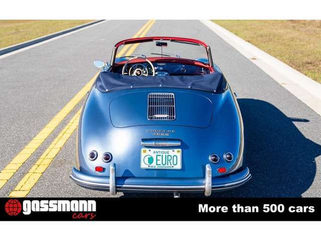 Porsche 356 A European Cabriolet, Continental