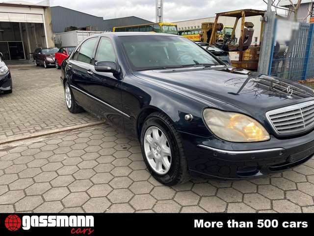 Mercedes-Benz S600 W220 Guard B7 Werks Panzer Armored