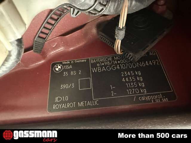 BMW Sonstige 735 i Limousine  E38