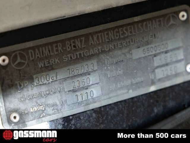 Mercedes-Benz 300 C Adenauer D Cabriolet W186 - 1 von nur 51