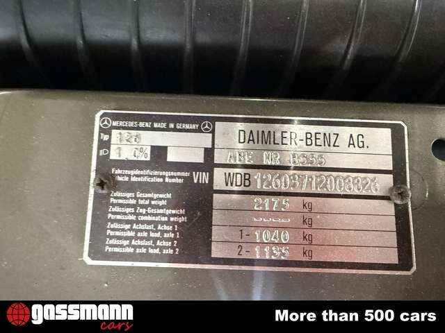 Mercedes-Benz 500 SEL Limousine 1. Serie W126, mehrfach