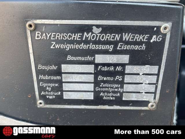 BMW 328 Roadster - mehrfach verfügbar!