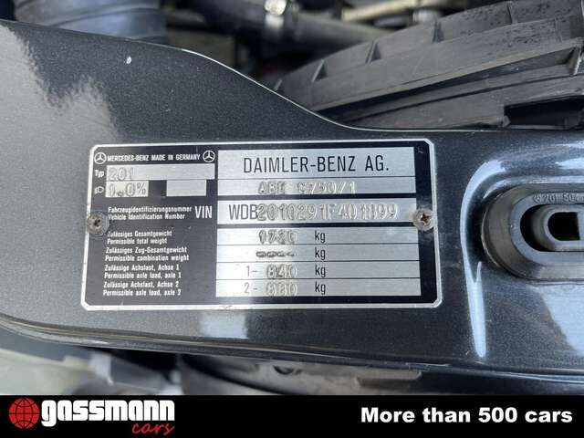 Mercedes-Benz 190 E 3.2 AMG W201 - weltweit nur 39 Fahrzeuge