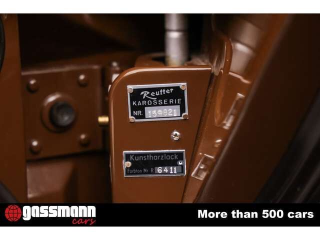 Porsche 356 1600 C Cabriolet mit Hardtop