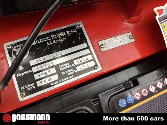 BMW Sonstige 503 Cabriolet - 1 of only 139