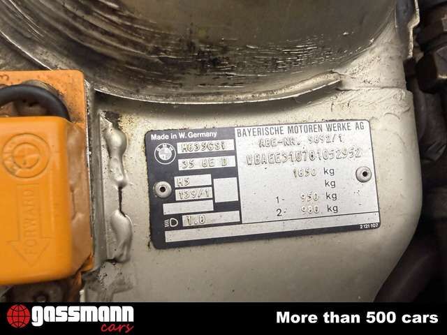 BMW 635 M6 635 CSI M1 Motor