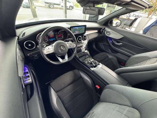 MERCEDES-BENZ C220 d AMG Night Burmester RFK Cabrio-Komfort-Paket Ansicht 28 für Fahrzeugdetailseite