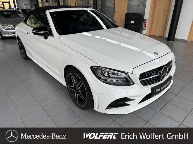 MERCEDES-BENZ C220 d AMG Night Burmester RFK Cabrio-Komfort-Paket Ansicht 3 für Fahrzeugdetailseite