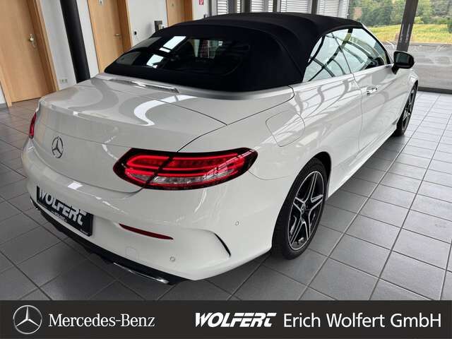 MERCEDES-BENZ C220 d AMG Night Burmester RFK Cabrio-Komfort-Paket Ansicht 5 für Fahrzeugdetailseite
