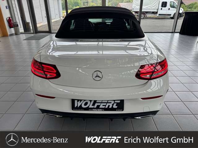 MERCEDES-BENZ C220 d AMG Night Burmester RFK Cabrio-Komfort-Paket Ansicht 6 für Fahrzeugdetailseite