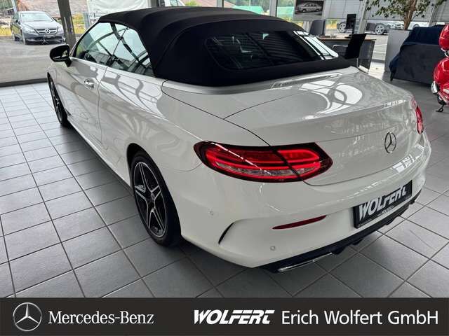 MERCEDES-BENZ C220 d AMG Night Burmester RFK Cabrio-Komfort-Paket Ansicht 7 für Fahrzeugdetailseite