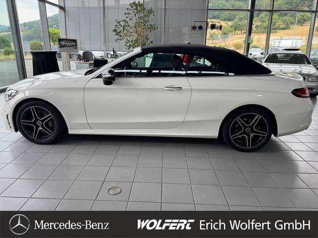 MERCEDES-BENZ C220 d AMG Night Burmester RFK Cabrio-Komfort-Paket Ansicht 8 für Fahrzeugdetailseite