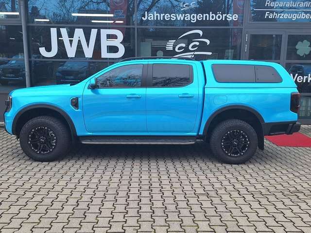 Ford Ranger Platinum 3,0 Mod27 FOLIERT BLAU hoch HARDTOP bre