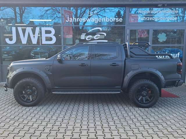 Ford Ranger Wildtrak 3,0d MATT FOLIERT HÖHER e-Rollo Stdhz