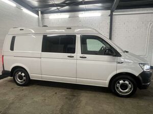 VW T6 Transporter DSG 4M Mittelhoch Lang Sortimo