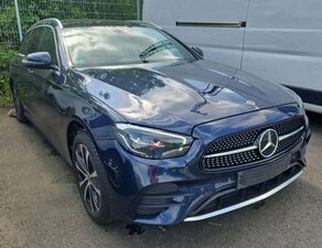 Mercedes-Benz E300 de 4M T AMG Line Pano * MOTORSCHADEN !! *