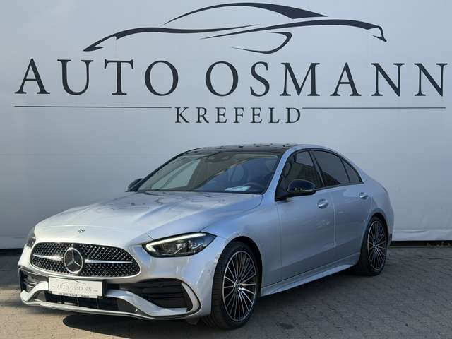 Mercedes-Benz C200 d 9G-TRONIC AMG Line   Distronic   PANO