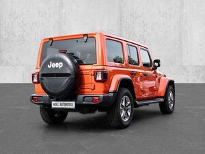Jeep Wrangler Unlimited Sahara AHK-abnehmbar Navi Leder Soundsys