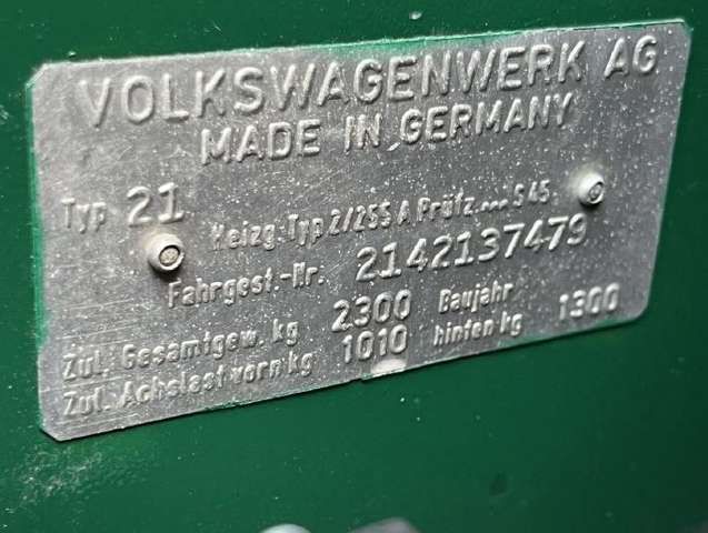 VW T2 "Kastenwagen" - es grünt so grün wenn span...