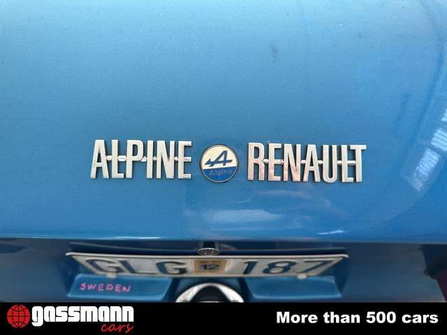 Renault Alpine A110 Coupe - Motor Typ MS 106
