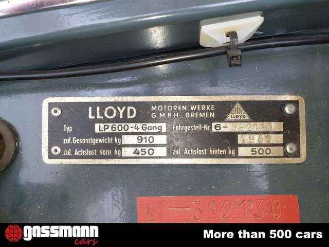 Sonstige Sonstige LLOYD - LP 600 Alexander TS