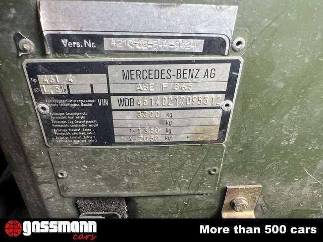 Mercedes-Benz 250 GD 4x4, Feuerwehr