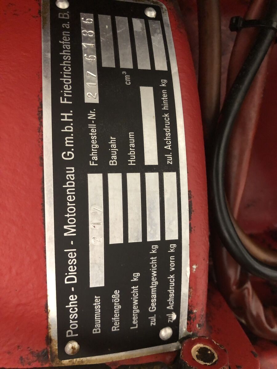Porsche Sonstige traktor standard 217