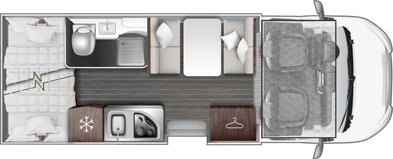 ROLLER TEAM 279 M Fiat Ansicht 1 für Fahrzeugdetailseite