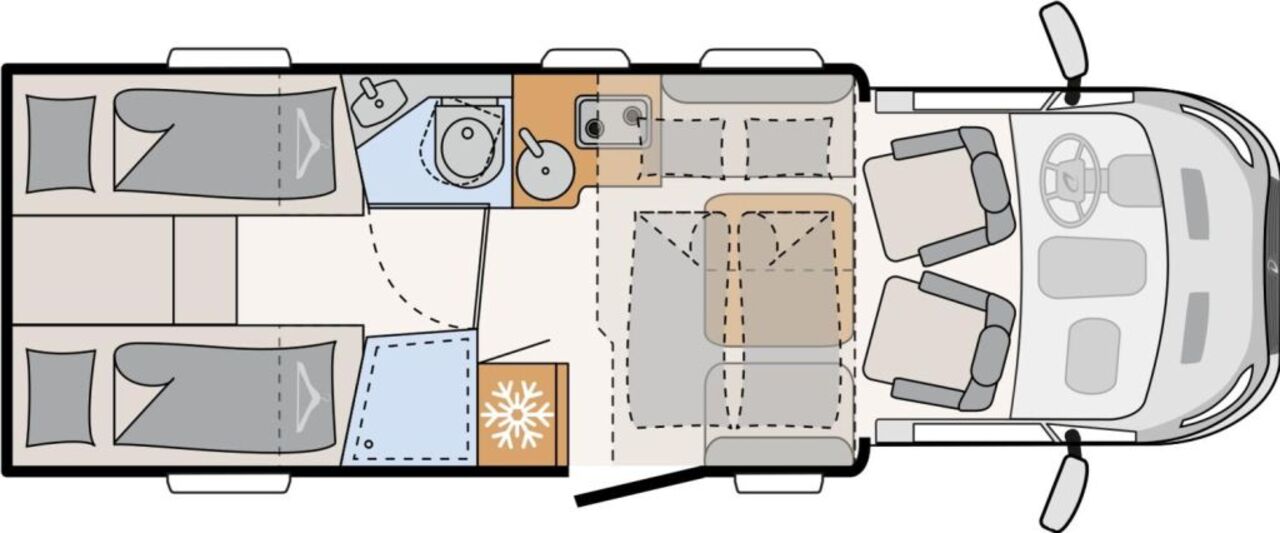 DETHLEFFS T 7055 EBL *Winter*Active*Assistenz*ATM Ansicht 2 für Fahrzeugdetailseite